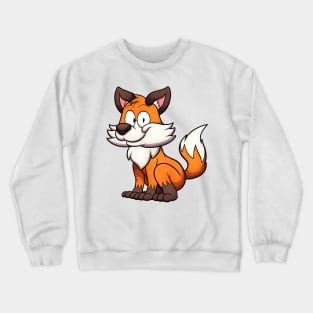 Cute Fox Crewneck Sweatshirt